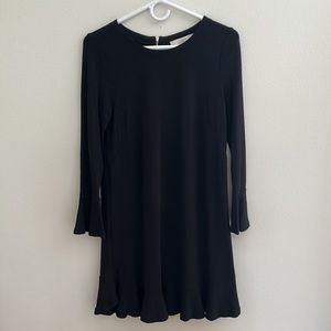 LOFT Black Dress Petite Small